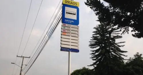 PARADERO SITP BARRIO SANTA CECILIA  091A05